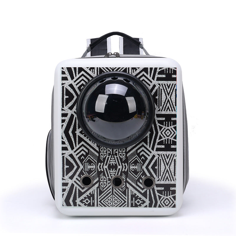 HKM-6337213 Large-capacity Space Capsule Pet Carrier for Cats and Small Dogs
