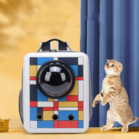 HKM-6337213 Large-capacity Space Capsule Pet Carrier for Cats and Small Dogs