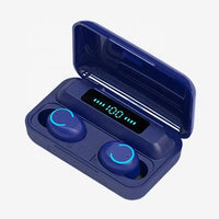 HKM-633747 9D Stereo True Wireless Earbuds with Waterproof Design and LED Battery Indicator
