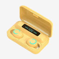 HKM-633747 9D Stereo True Wireless Earbuds with Waterproof Design and LED Battery Indicator