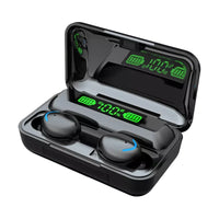 HKM-633747 9D Stereo True Wireless Earbuds with Waterproof Design and LED Battery Indicator