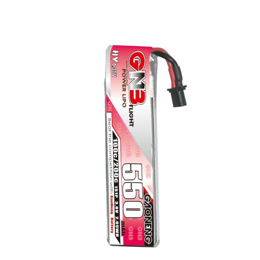 HKM-633811 High Energy 550mAh 1S 3.8V HV Lithium Battery with A30 Plug for Remote Control FPV UAV