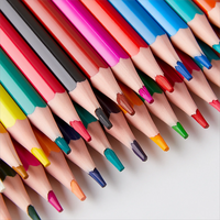 HKM-633875 48-Color Coloured Pencil Set for Children - Ideal for School & Drawing Activities