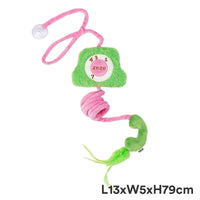 HKM-6340413 Retro Cat Elastic String Toy - Interactive Teaser for Stress Relief and Playtime