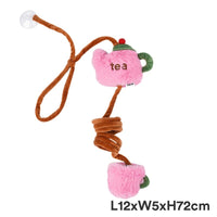 HKM-6340413 Retro Cat Elastic String Toy - Interactive Teaser for Stress Relief and Playtime