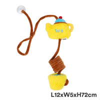 HKM-6340413 Retro Cat Elastic String Toy - Interactive Teaser for Stress Relief and Playtime