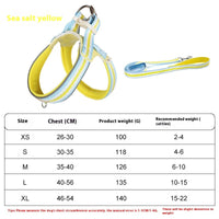 HKM-6340541 Lightweight Y-Type Pet Harness with Hand Holding Rope for Easy Dog Walking