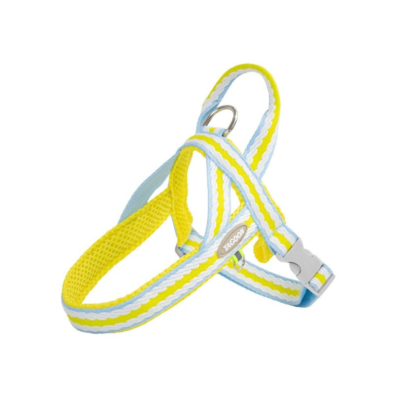 HKM-6340541 Lightweight Y-Type Pet Harness with Hand Holding Rope for Easy Dog Walking