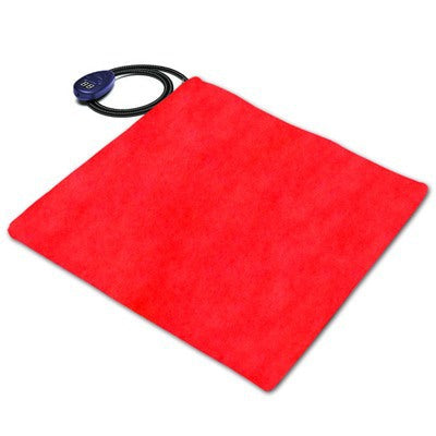 HKM-6342589 Waterproof Electric Blanket for Pets, 12V, Soft Shearing Flannel, 50cm x 50cm, Available in Red, Green, Blue, and Brown