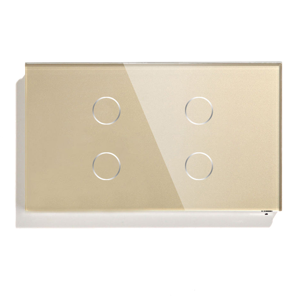 HKM-634259 Smart Wi-Fi Touch Control Switch with Tuya App and Voice Activation