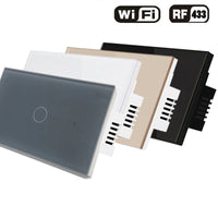 HKM-634259 Smart Wi-Fi Touch Control Switch with Tuya App and Voice Activation