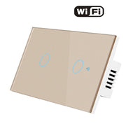 HKM-634259 Smart Wi-Fi Touch Control Switch with Tuya App and Voice Activation