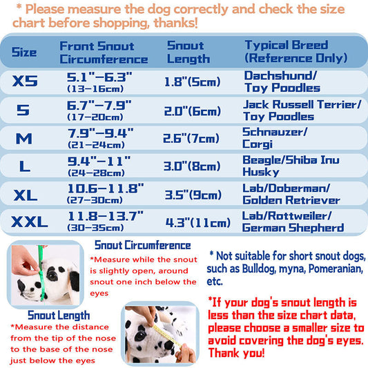 HKM-6343997 Breathable Soft Basket Muzzle for Medium to Large Dogs with Adjustable Strap and Air Mesh Design
