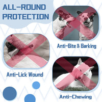 HKM-6343997 Breathable Soft Basket Muzzle for Medium to Large Dogs with Adjustable Strap and Air Mesh Design