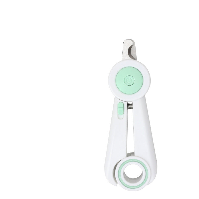 HKM-6344509 LED Light-Integrated Nail Clippers and Grinder for Dogs and Cats with Anti-Blood Position Feature