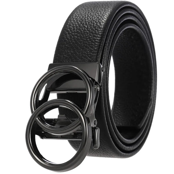 HKM-634451 Automatic Men's Belt in Genuine Leather with Luxury Finish