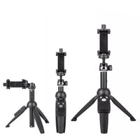 HKM-634451 Bluetooth Selfie Stick Tripod with Remote Control for Mobile Phones, Compatible with iPhone Models, Aluminum Alloy Construction