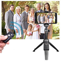 HKM-634451 Bluetooth Selfie Stick Tripod with Remote Control for Mobile Phones, Compatible with iPhone Models, Aluminum Alloy Construction