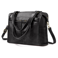 HKM-634451 Large Tote Shoulder Handbag for Women – Luxury PU Leather Crossbody Bag for Laptops and Everyday Use