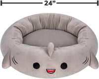 HKM-6345149 Super Soft Plush Dog Bed Mat ¨C Light Gray, Available in Multiple Sizes
