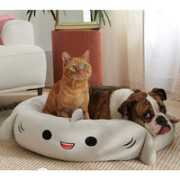 HKM-6345149 Super Soft Plush Dog Bed Mat ¨C Light Gray, Available in Multiple Sizes
