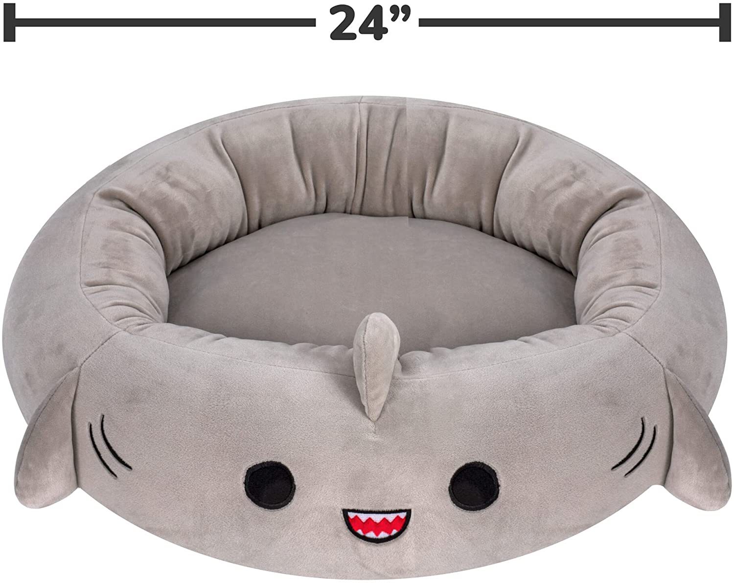 HKM-6345149 Super Soft Plush Dog Bed Mat ¨C Light Gray, Available in Multiple Sizes