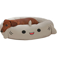 HKM-6345149 Super Soft Plush Dog Bed Mat ¨C Light Gray, Available in Multiple Sizes