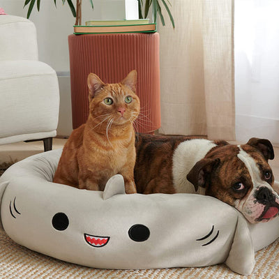 HKM-6345149 Super Soft Plush Dog Bed Mat ¨C Light Gray, Available in Multiple Sizes