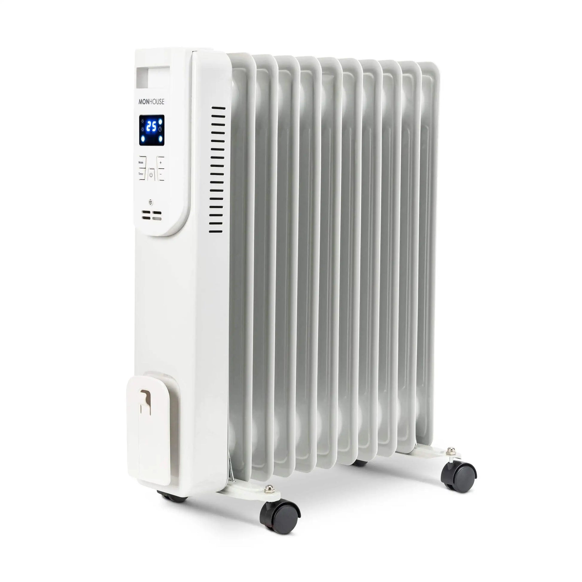 HKM-634515 BODE 2000W Oil Filled Radiator Heater with LCD Display and Remote Control for Indoor Use