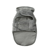 HKM-6345277 Windproof Suede Pet Coat for Fall and Winter - Unisex Sizes XS-6XL in Gray, Apricot, Pink