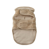 HKM-6345277 Windproof Suede Pet Coat for Fall and Winter - Unisex Sizes XS-6XL in Gray, Apricot, Pink