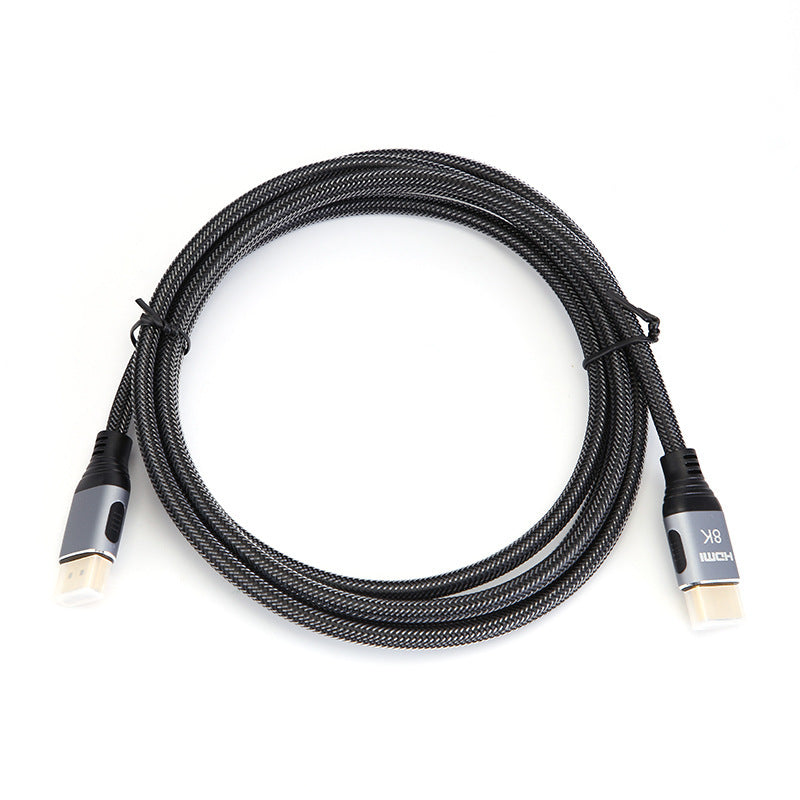HKM-634579 Ultra-Clear Audio and Video Cable with Nylon Braided Mesh - DP to MiniDP Adapter Cable