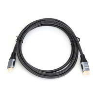 HKM-634579 Ultra-Clear Audio and Video Cable with Nylon Braided Mesh - DP to MiniDP Adapter Cable