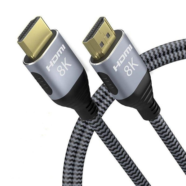 HKM-634579 Ultra-Clear Audio and Video Cable with Nylon Braided Mesh - DP to MiniDP Adapter Cable