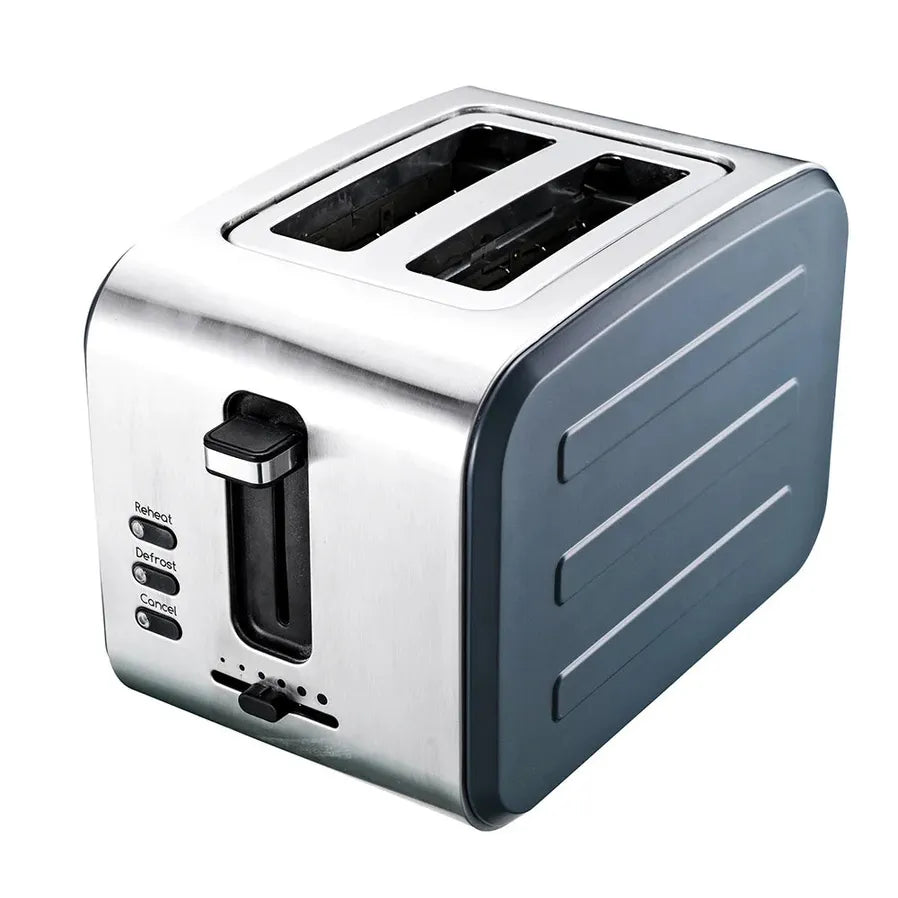 HKM-634643 Commercial 2-Slice Multi-Function Toaster for Perfectly Toasted Bread and Breakfast Treats
