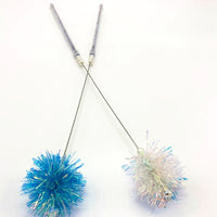 HKM-6347325 Cat Toy with Bells - 40 cm Steel Wire and PVC Tube Interactive Plaything