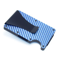 HKM-634771 Carbon Fiber Multi-Card Holder & Banknote Case in Various Colors