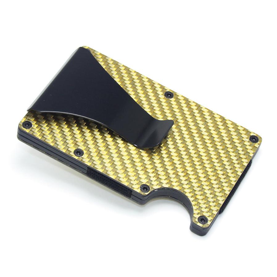 HKM-634771 Carbon Fiber Multi-Card Holder & Banknote Case in Various Colors