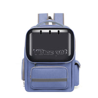 HKM-6348733 Portable Breathable Pet Bag for Outdoor Use, Soft PVC Oxford, 7.5kg Capacity