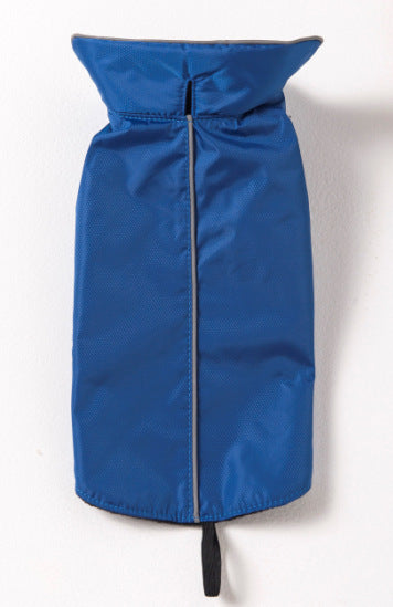 HKM-6348861 Waterproof Dog Jacket with Fleece Lining - Outdoor Wear in Black, Red, Blue, Orange - Sizes XS to XXXL