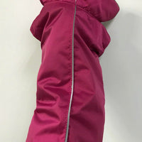 HKM-6348861 Waterproof Dog Jacket with Fleece Lining - Outdoor Wear in Black, Red, Blue, Orange - Sizes XS to XXXL