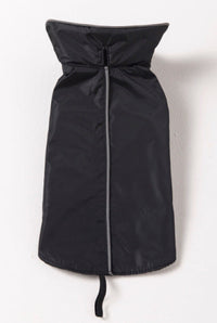 HKM-6348861 Waterproof Dog Jacket with Fleece Lining - Outdoor Wear in Black, Red, Blue, Orange - Sizes XS to XXXL