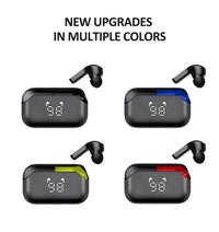 HKM-634899 Dual Mic TWS Wireless Earbuds with Digital Display and Gaming Mode