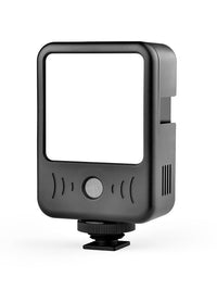 HKM-634963 Portable LED Fill Light with Noise Reduction Microphone for Photo and Video Recording