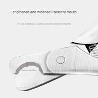 HKM-6349757 Stainless Steel Pet Nail Clipper for Safe and Precise Grooming of Dogs and Cats