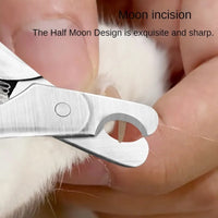 HKM-6349757 Stainless Steel Pet Nail Clipper for Safe and Precise Grooming of Dogs and Cats