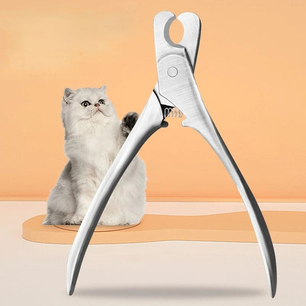 HKM-6349757 Stainless Steel Pet Nail Clipper for Safe and Precise Grooming of Dogs and Cats