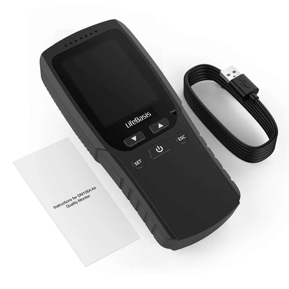 HKM-635091 Smart Indoor Air Quality PM2.5 Monitor for Real-Time Air Quality Assessment