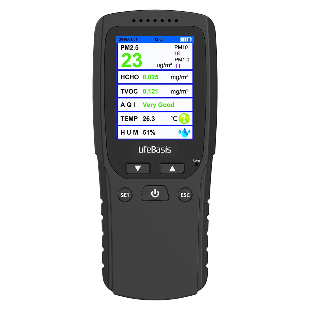 HKM-635091 Smart Indoor Air Quality PM2.5 Monitor for Real-Time Air Quality Assessment