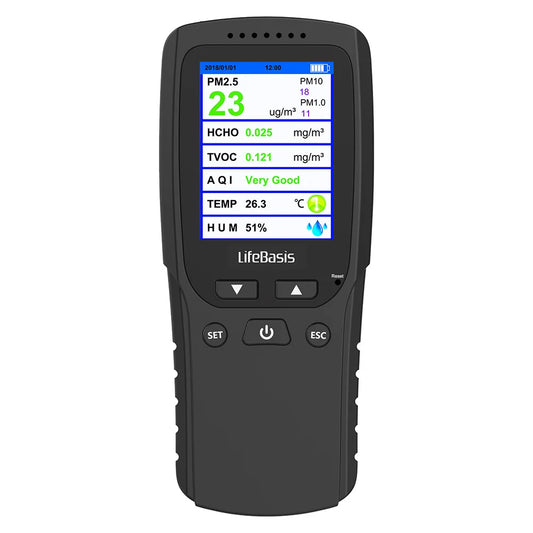 HKM-635091 Smart Indoor Air Quality PM2.5 Monitor for Real-Time Air Quality Assessment